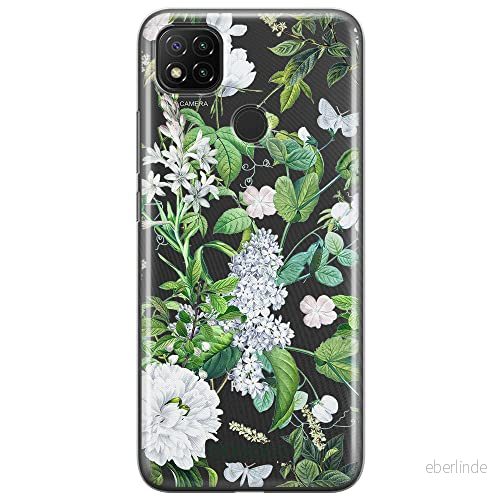 ERT GROUP mobiltelefonfodral för Xiaomi REDMI 9C originalt och officiellt licensierat Babaco mönster Flowers 038 optimalt anpassad till formen på mobiltelefonen, gedeeltelijk transparant 5905131301864