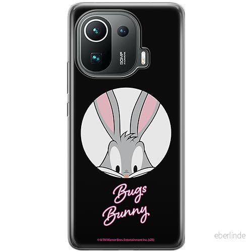 ERT GROUP mobiltelefonfodral för Xiaomi MI 11 PRO originalt och officiellt licensierat Looney Tunes mönster Bugs 023 optimalt anpassad till formen på mobiltelefonen, fodral tillverkad av TPU plast 5905795088972