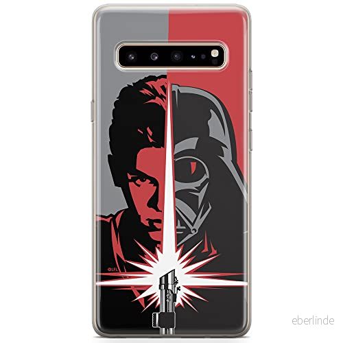 ERT GROUP Mobiltelefonskal för Samsung S10 5G original och officiellt licensierat Star Wars mönster Darth Vader 007 anpassad till mobiltelefonens form, TPU fodral 5904805505805