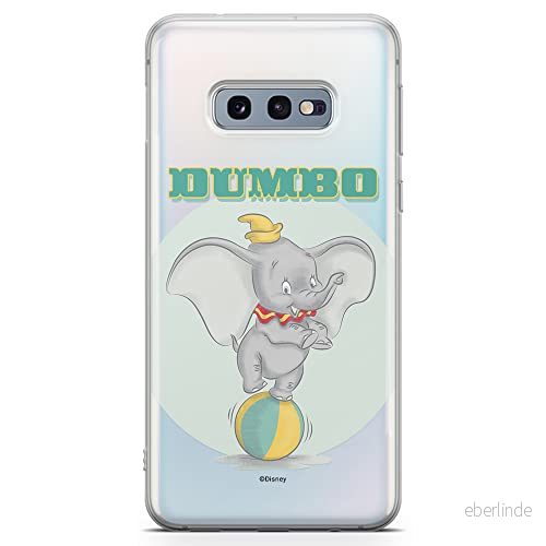ERT GROUP mobiltelefonfodral för Samsung S10e originalt och officiellt licensierat Disney mönster Dumbo 006 optimalt anpassad till formen på mobiltelefonen, gedeeltelijk transparant 5904805506130