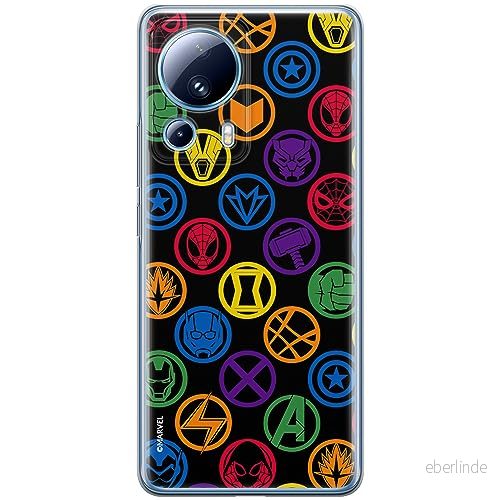 ERT GROUP mobiltelefonfodral för Xiaomi 13 LITE/CIVI 2 originalt och officiellt licensierat Marvel mönster Avengers 022 optimalt anpassad till formen på mobiltelefonen, fodral tillverkad av TPU plast 5905511922191