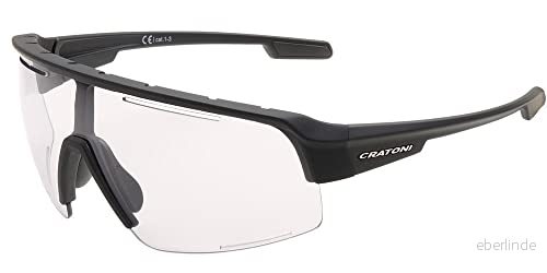 Cratoni C Matic NXT Photochromic cykelglasögon sportglasögon solglasögon (svart klar) 4035849094008