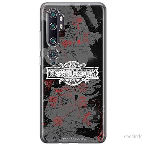 ERT GROUP mobiltelefonfodral för Xiaomi MI NOTE 10 Lite originalt och officiellt licensierat Game od Thrones mönster of 010, fodral tillverkad av TPU plast 5903932677423