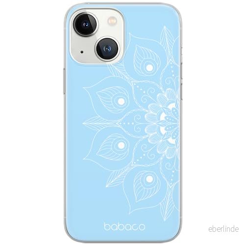 ERT GROUP mobiltelefonfodral för Iphone 13 MINI originalt och officiellt licensierat Babaco mönster Mandalas 001 optimalt anpassad till formen på mobiltelefonen, fodral tillverkad av TPU plast 5904805812965