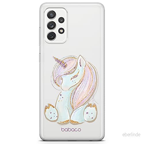 ERT GROUP mobiltelefonfodral för Samsung A72 5G originalt och officiellt licensierat Babaco mönster Unicorn 002 optimalt anpassad till formen på mobiltelefonen, gedeeltelijk transparant 5904805412981