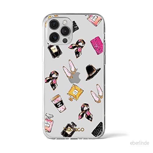 ERT GROUP mobiltelefonfodral för Apple Iphone 12 PRO MAX originalt och officiellt licensierat Babaco mönster Fashion 002 Vit optimalt anpassad till formen på mobiltelefonen, gedeeltelijk transparant 5904805402012