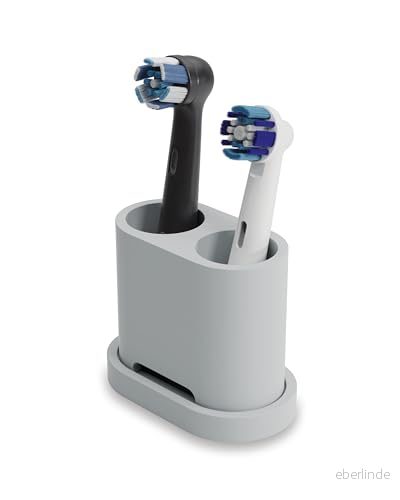 Qikfresh 2st tillbehör borsthållare och tandborsthållare för tandborsthuvuden från Oral B, iO, Philips Sonicare, Waterpik, Fairywill Tillverkad av livsmedelssäker silikon 4260584080201
