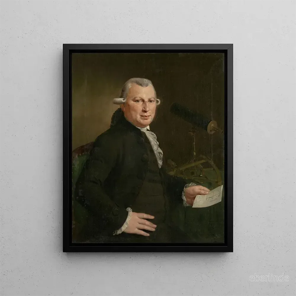 Målning Portrait of Hendrick de Hartog - Adriaan de Lelie | Konsttryck