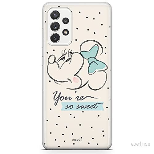 ERT GROUP mobiltelefonfodral för Samsung A73 5G originalt och officiellt licensierat Disney mönster Minnie 042 optimalt anpassad till formen på mobiltelefonen, fodral tillverkad av TPU plast 5904805521089