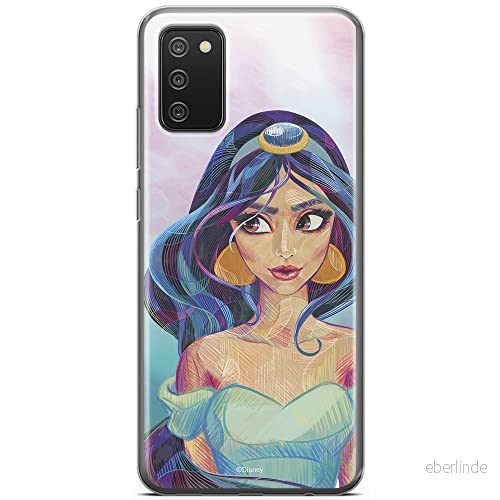 ERT GROUP mobiltelefonfodral för Samsung A02S originalt och officiellt licensierat Disney mönster Jasmine 002 optimalt anpassad till formen på mobiltelefonen, fodral tillverkad av TPU plast 5903040233740