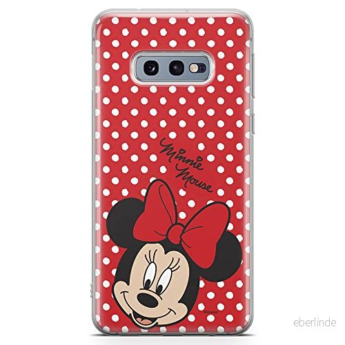 ERT GROUP mobiltelefonfodral för Samsung S10e originalt och officiellt licensierat Disney mönster Minnie 008 optimalt anpassad till formen på mobiltelefonen, fodral tillverkad av TPU plast 5903537917825