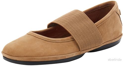 Camper Women's Right Nina 21595 Mary Jane, Brun 251, 37 EU 8432936745090