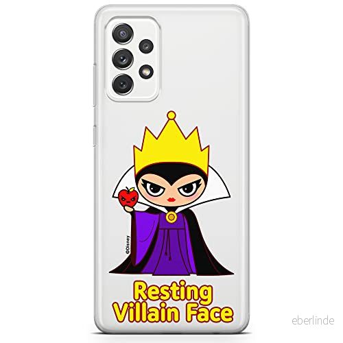 ERT GROUP mobiltelefonfodral för Samsung A52 5G / LTE 4G A52S originalt och officiellt licensierat Disney mönster The Evil Queen 002, gedeeltelijk transparant 5905131498281