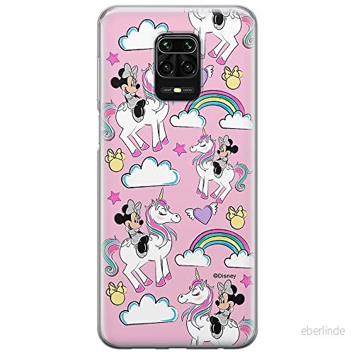 ERT GROUP mobiltelefonfodral för Xiaomi REDMI NOTE 9 PRO/ 9S originalt och officiellt licensierat Disney mönster Minnie 037 anpassad till formen på mobiltelefonen, fodral tillverkad av TPU plast 5903040312643