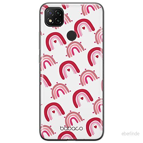 ERT GROUP mobiltelefonfodral för Xiaomi REDMI 9C originalt och officiellt licensierat Babaco mönster Rainbow 001 optimalt anpassad till formen på mobiltelefonen, gedeeltelijk transparant 5904805040245