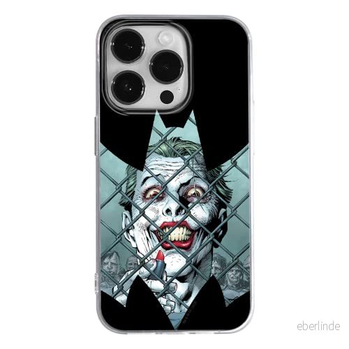 ERT GROUP mobiltelefonfodral för Apple Iphone 14 PRO originalt och officiellt licensierat DC mönster Joker 009 optimalt anpassad till formen på mobiltelefonen, fodral tillverkad av TPU plast 5905131925220