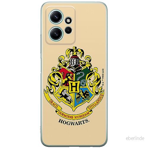 ERT GROUP mobiltelefonfodral för Xiaomi REDMI NOTE 12 4G originalt och officiellt licensierat Harry Potter mönster 205 optimalt anpassad till formen på mobiltelefonen, fodral tillverkad av TPU plast 5905511948665