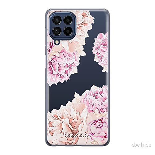 ERT GROUP mobiltelefonfodral för Samsung M33 5G originalt och officiellt licensierat Babaco mönster Flowers 001 optimalt anpassad till formen på mobiltelefonen, gedeeltelijk transparant 5905511347352