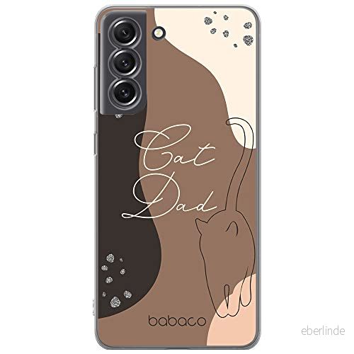 ERT GROUP mobiltelefonfodral för Samsung S21 FE originalt och officiellt licensierat Babaco mönster Cats 010 optimalt anpassad till formen på mobiltelefonen, fodral tillverkad av TPU plast 5905131093219
