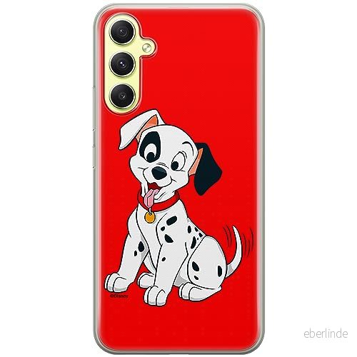 ERT GROUP mobiltelefonfodral för Samsung A34 5G originalt och officiellt licensierat Disney mönster Dalmatian 006 optimalt anpassad till formen på mobiltelefonen, fodral tillverkad av TPU plast 5905511785239