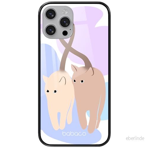 ERT GROUP mobiltelefonfodral för Apple Iphone 13 originalt och officiellt licensierat Babaco mönster Cats 013 tillverkad av härdat glas, skyddsfodral 5905131113443
