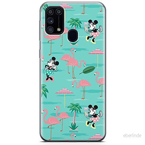 ERT GROUP mobiltelefonfodral för Samsung M31 originalt och officiellt licensierat Disney mönster Minnie 038 optimalt anpassad till formen på mobiltelefonen, fodral tillverkad av TPU plast 5904805476617