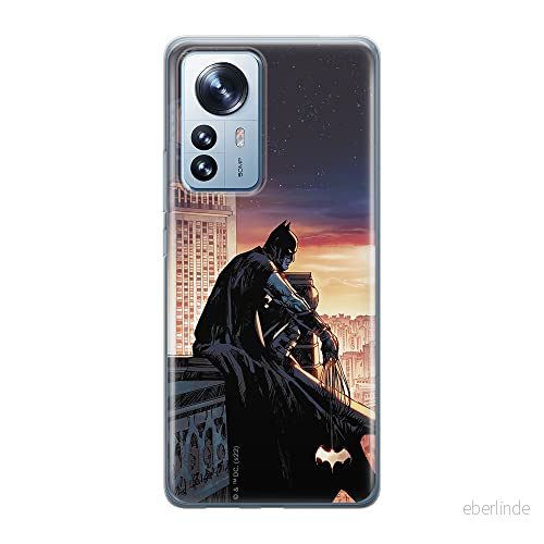 ERT GROUP mobiltelefonfodral för Xiaomi 12 / 12X originalt och officiellt licensierat DC mönster Batman 060 optimalt anpassad till formen på mobiltelefonen, fodral tillverkad av TPU plast 5905511492731