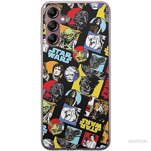 ERT GROUP mobiltelefonfodral för Samsung A14 4G/5G originalt och officiellt licensierat Star Wars mönster 018 optimalt anpassad till formen på mobiltelefonen, fodral tillverkad av TPU plast 5905511822538
