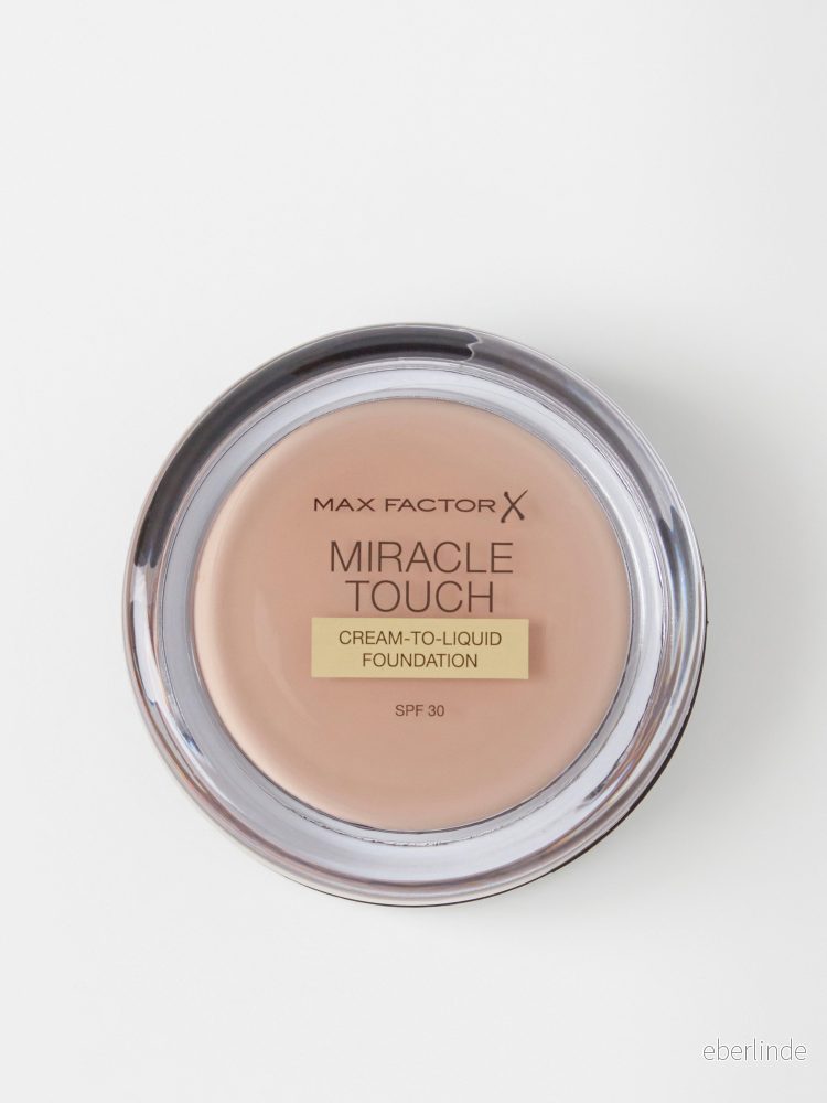 Max Factor Miracle Touch Foundation 70 naturliga mörka hudtyper, 1 x 11,5 g 3614227962866