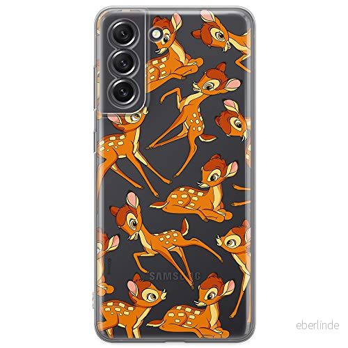 ERT GROUP mobiltelefonfodral för Samsung S21 FE originalt och officiellt licensierat Disney mönster Bambi 017 optimalt anpassad till formen på mobiltelefonen, gedeeltelijk transparant 5905131799708