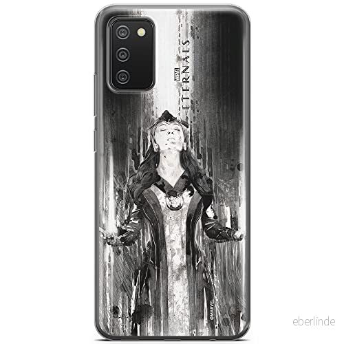 ERT GROUP mobiltelefonfodral för Samsung A02S originalt och officiellt licensierat Marvel mönster Eternals 001 optimalt anpassad till formen på mobiltelefonen, fodral tillverkad av TPU plast 5904805098611