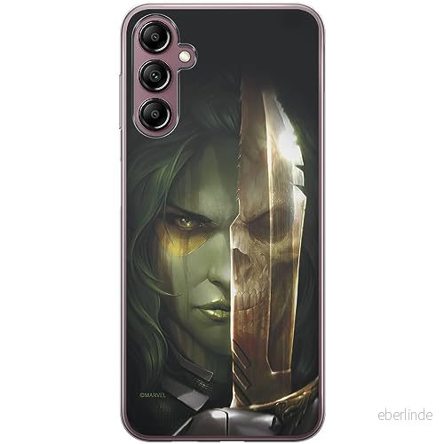 ERT GROUP mobiltelefonfodral för Samsung A14 4G/5G originalt och officiellt licensierat Marvel mönster Gamora 002 optimalt anpassad till formen på mobiltelefonen, fodral tillverkad av TPU plast 5905511833404