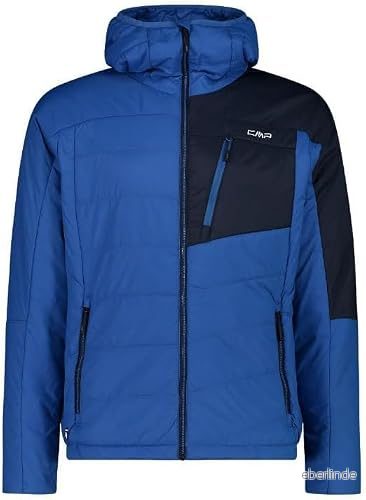 CMP Herrjacka i nylon med fast huva, svart, 46 8050243170796