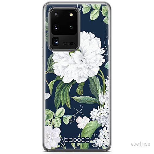 ERT GROUP mobiltelefonfodral för Samsung S20 ULTRA / S11 PLUS originalt och officiellt licensierat Babaco mönster Flowers 031 anpassad till formen på mobiltelefonen, fodral tillverkad av TPU plast 5905131280244