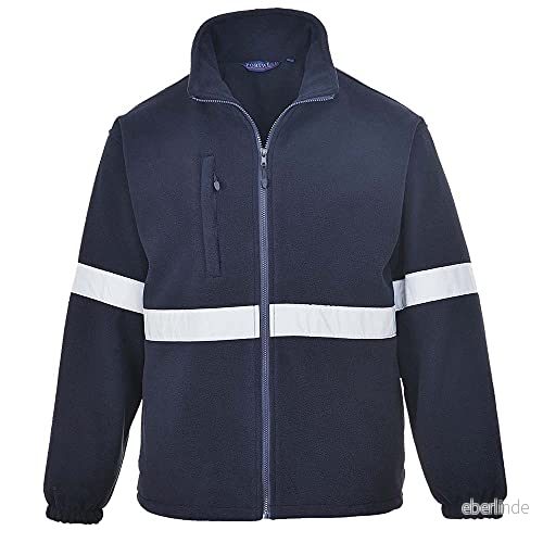 Portwest F433 Iona Lite Fleece, Regelbunden, Storlek L, Marinblå 5036108256754