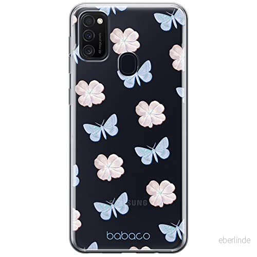 ERT GROUP mobiltelefonfodral för Samsung M21 / M30S originalt och officiellt licensierat Babaco mönster Flowers 043 optimalt anpassad till formen på mobiltelefonen, gedeeltelijk transparant 5905131319975