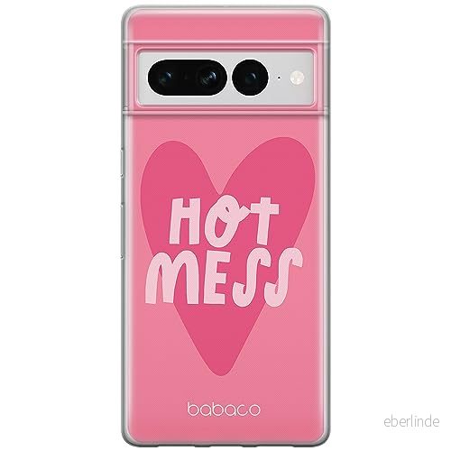 ERT GROUP mobiltelefonfodral för Google PIXEL 7 PRO originalt och officiellt licensierat Babaco mönster Hot Mess 001 optimalt anpassad till formen på mobiltelefonen, fodral tillverkad av TPU plast 5905795168957