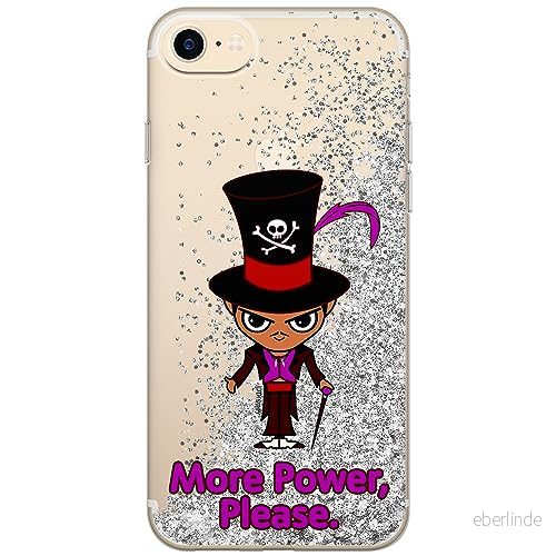 ERT GROUP mobiltelefonfodral för Apple Iphone 7/8/ SE 2/ 3 originalt och officiellt licensierat Disney mönster Dr. Facilier 001, med glitter overflow effekt 5905131394859