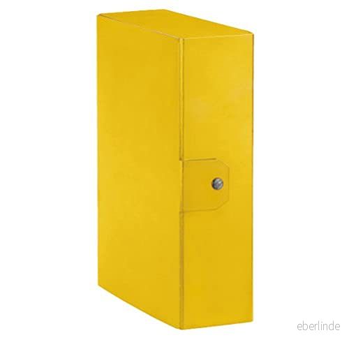 ESSELTE C90 DELSO ORDER projektmapp, 25 x 35 cm, Ryggstöd 10 Gul, 1 bit, 390390090 8004157002483