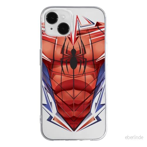 ERT GROUP mobiltelefonfodral för Apple Iphone 14 PLUS originalt och officiellt licensierat Marvel mönster Spider Man 005 optimalt anpassad till formen på mobiltelefonen, gedeeltelijk transparant 5905131907288