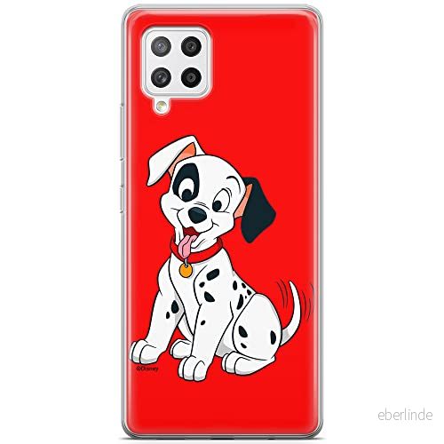 ERT GROUP mobiltelefonfodral för Samsung A42 5G originalt och officiellt licensierat Disney mönster Dalmatian 006 Vit optimalt anpassad till formen på mobiltelefonen, fodral tillverkad av TPU plast 5904805883859