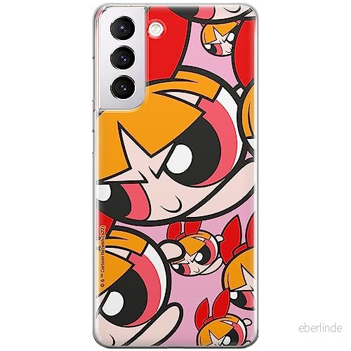 ERT GROUP mobiltelefonfodral för Samsung S21 PLUS originalt och officiellt licensierat The Powerpuff Girls mönster 010, fodral tillverkad av TPU plast 5905511960353