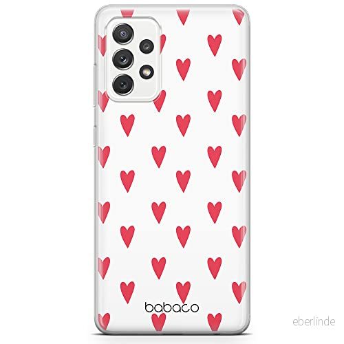 ERT GROUP mobiltelefonfodral för Samsung A33 5G originalt och officiellt licensierat Babaco mönster Hearts 004 optimalt anpassad till formen på mobiltelefonen, gedeeltelijk transparant 5904805349911