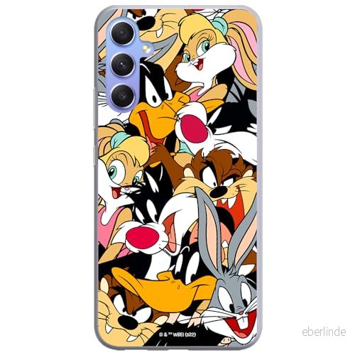 ERT GROUP mobiltelefonfodral för Samsung A54 5G originalt och officiellt licensierat Looney Tunes mönster 022 optimalt anpassad till formen på mobiltelefonen, fodral tillverkad av TPU plast 5905511811020