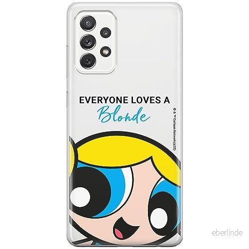 ERT GROUP mobiltelefonfodral för Samsung A73 5G originalt och officiellt licensierat The Powerpuff Girls mönster 012, gedeeltelijk transparant 5905511961817