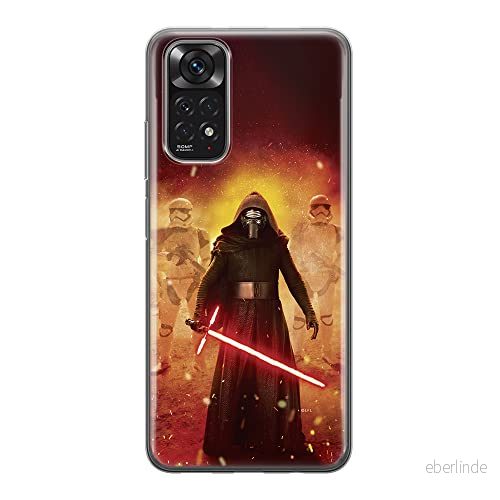 ERT GROUP mobiltelefonfodral för Xiaomi REDMI NOTE 11S 4G / 11 originalt och officiellt licensierat Star Wars mönster Kylo Ren 001, fodral tillverkad av TPU plast 5905511564810