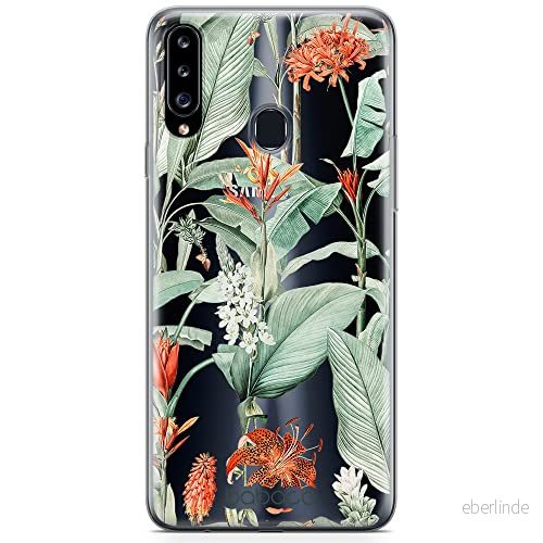 ERT GROUP mobiltelefonfodral för Samsung A20S originalt och officiellt licensierat Babaco mönster Flowers 048 optimalt anpassad till formen på mobiltelefonen, gedeeltelijk transparant 5905131340320