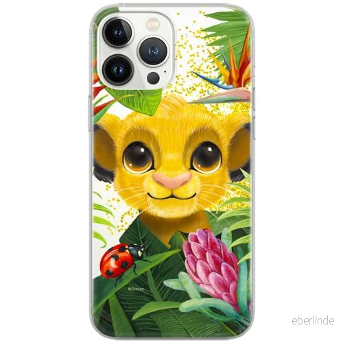 ERT GROUP mobiltelefonfodral för Apple Iphone 12/12 PRO originalt och officiellt licensierat Disney mönster Simba & Friends 002, med glitter overflow effekt 5903040376812