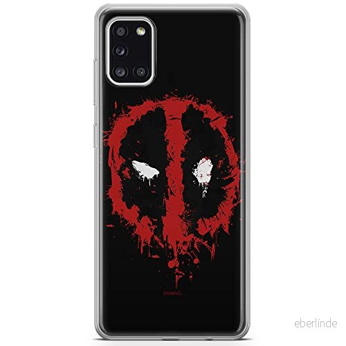 ERT GROUP mobiltelefonfodral för Samsung A31 originalt och officiellt licensierat Marvel mönster Deadpool 013 optimalt anpassad till formen på mobiltelefonen, fodral tillverkad av TPU plast 5903040214282