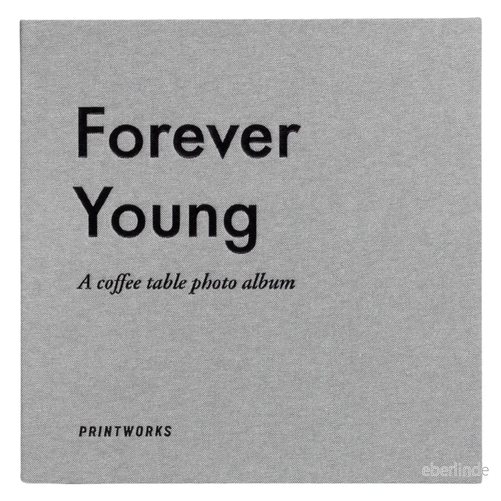 Printworks Photo Album Forever Young (S) Small Albums Home interior decoration 9789163617812 Printworks Photo Album Forever Young (S) Small Albums Home interior decoration 9789163617812